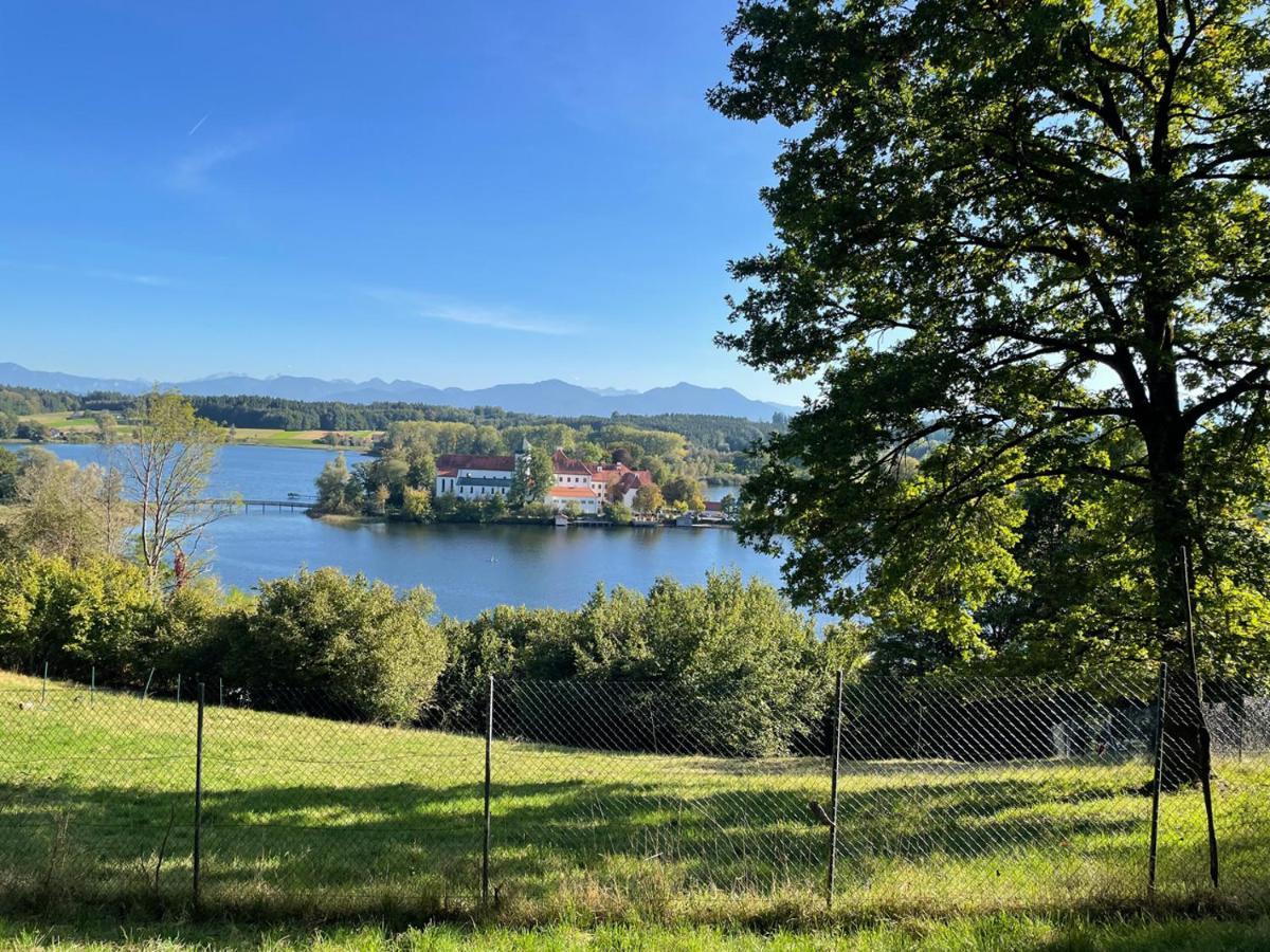 Seeblick Chiemgau, Haus Am Weinberg, 83370 Seeon Oberbayern Exterior foto